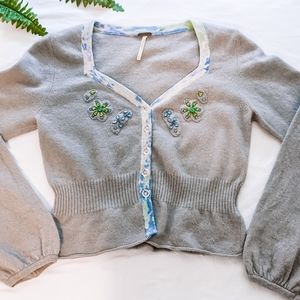 Free People Sweater Cardigan